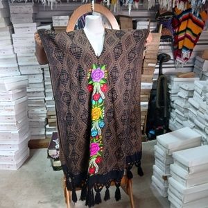 Mexican poncho for woman one size fit all